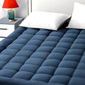 Easeland Full Size Mattress Pad Pillow Top Mattress Cover Quilted Fitted Mattress Protector 8-21' Deep Pocket Cooling Mattress
