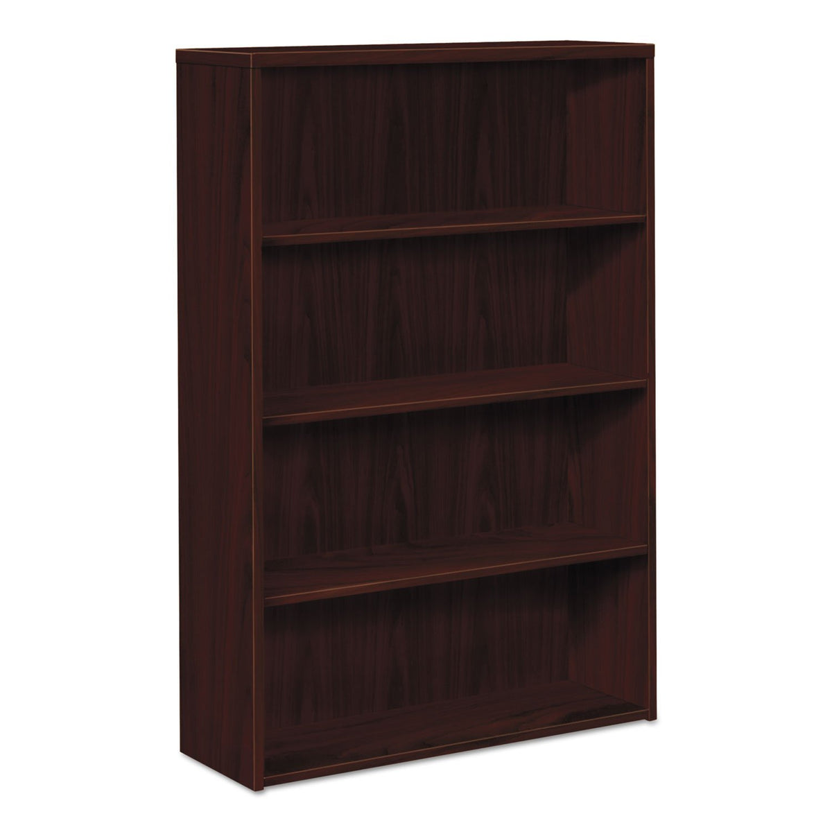 Hon 105534Nn 10500 Series Laminate Bookcase, Four-Shelf, 36W X 13-1/8D X 57-1/8H, Mahogany