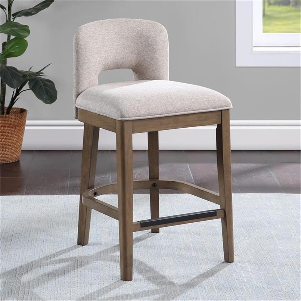 American Woodcrafters Bistro Bar Stool - Thumbnail 2