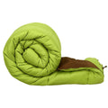 Svt Microfiber 200Tc Comforter (Single_Green & Coffee)