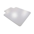 Floortex® Advantagemat® Vinyl Lipped Chair Mat for Carpets up to 1/4" - 45" x 53"