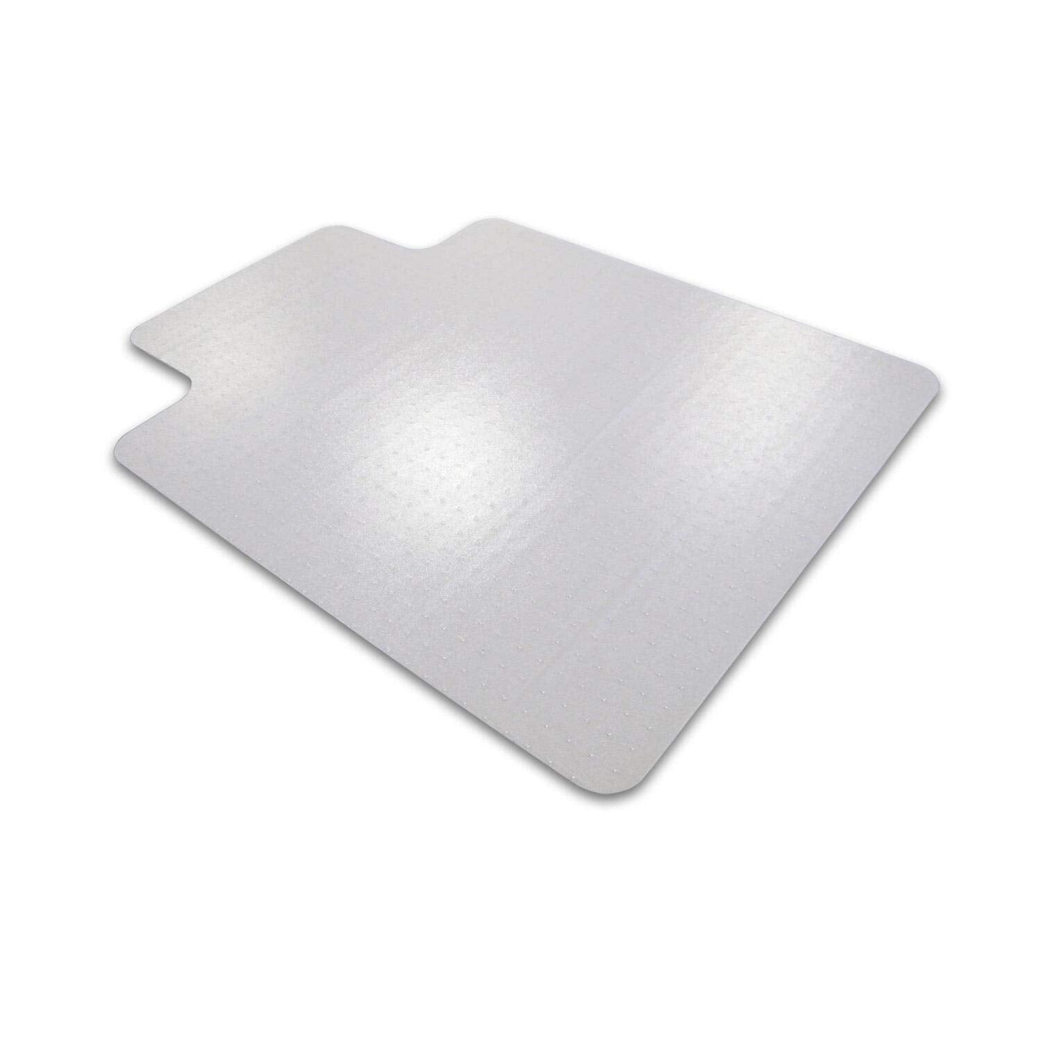 Floortex® Advantagemat® Vinyl Lipped Chair Mat for Carpets up to 3/8" - 45" x 53"
