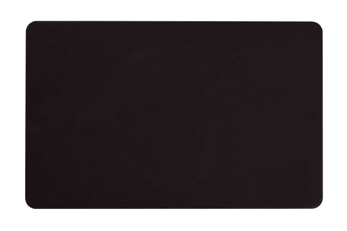 Pack Of 100 Black Cr80 Pvc Cards | 30 Mil By Easyidea