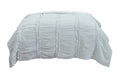 Rizzy Home Clementine White King Size Quilt 106 Inches X 92 Inches