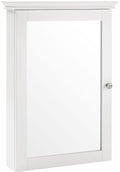 Crosley Furniture Lydia Wall Mounted Bathroom Mirror and Medicine Cabinet, White