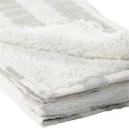 Kosas Home Ally 50X70 Transitional Linen Fabric Throw Blanket In Ivory/Natural