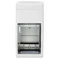 Bobrick 5288 Matrix Series Two-Roll Tissue Dispenser, 6 1/4w x 6 7/8d x 13 1/2h, Gray
