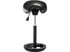 Safco Products 3006BV Twixt Saddle Seat Stool, Adjustable Extended Height, Unique Ergonomic Design