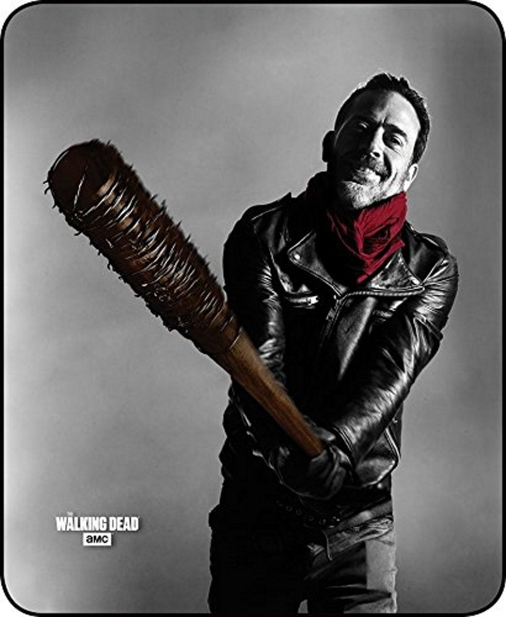 Regal Comfort Plush Fleece Negan And Lucille 45' X 60' Soft Throw Blanket