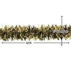 Brite Star 12Ft Vintage Tinsel, Gold