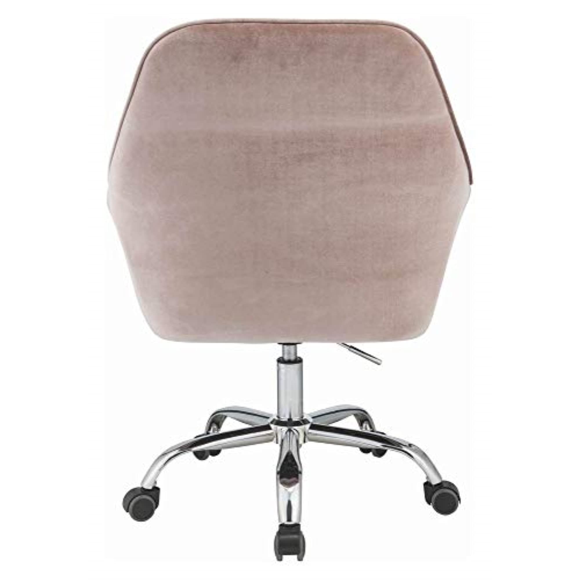 Acme Office Chair in Peach and Chrome