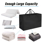 Jungda Tri Folding Mattress Storage Bag,Foldable Memory Foam Mattress Case,Carry Case For Tri-Fold Guest Bed Mattress Fits 4-6 I