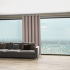 Bonzer Room Divider Curtain Total Privacy Wall Noise Reducing Wide Blackout Curtains For Patio Sliding Glass Door, 96L X 70W Inc
