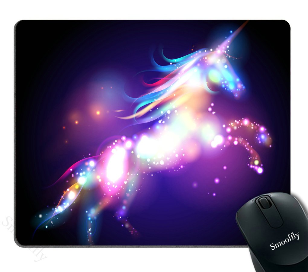 Smooffly Rainbow Unicorn Personality Desings Gaming Mouse