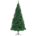 Vidaxl 10Ft Artificial Christmas Tree With Durable Pvc Branches And Steel Stand  Economical, Easy To Assemble Indoor Holiday De