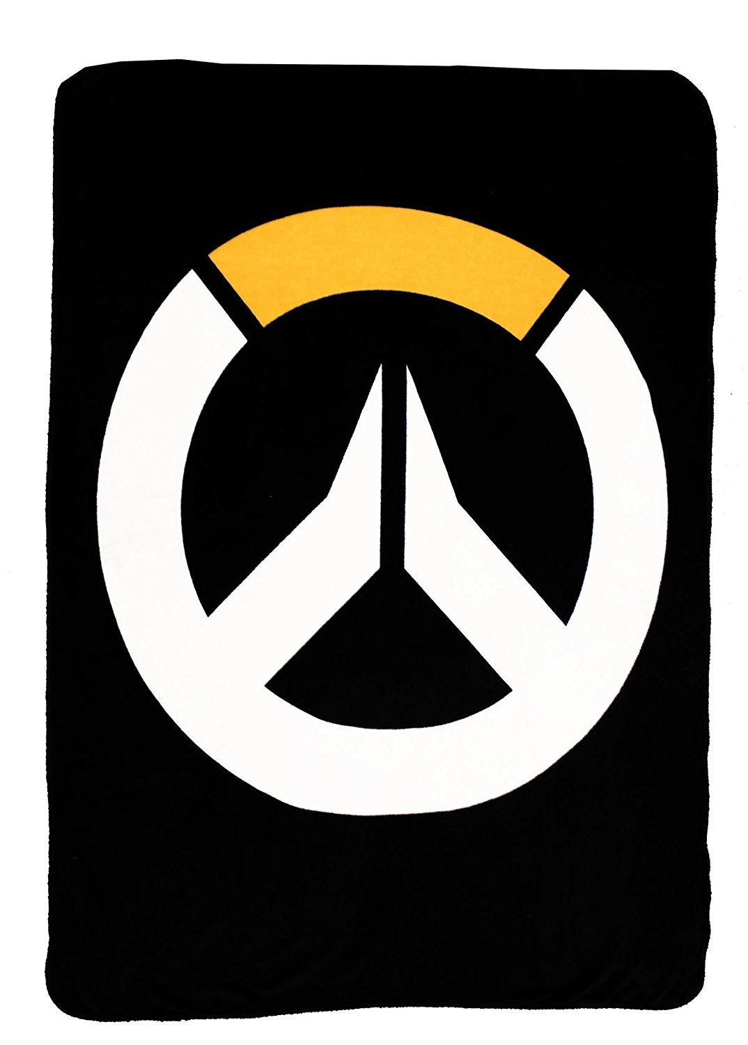 Just Funky Overwatch Fleece Blanket - Licensed Blizzard Merchandise - Novelty Bedding Accessories - Cool Office And Home Decor -
