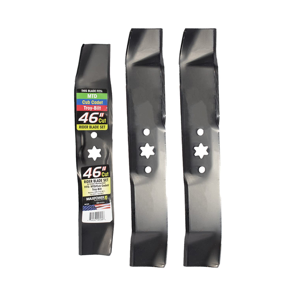 Maxpower 561540 46-Inch Mtd Cut Blade Set