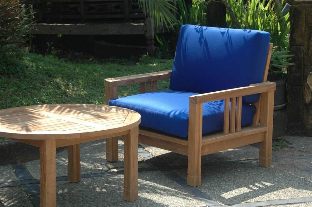 Anderson Teak SET-256 - No Cushion South Bay Deep Seating Collection