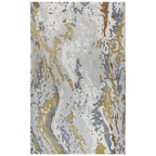 Rizzy Home Alora Decor Lapis 5' X 8' Gray/Medium Gray/Lt. Gray/Lt. Green Area Rug