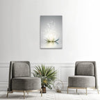 Lotus Floral Canvas Prints Art For Zen Office Decor Wall Art Meditation Pictures Modern Artwork Painting Framed Ready To Hang(16