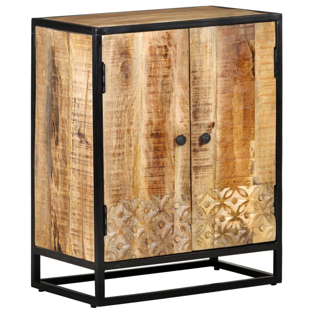 vidaXL Hand-Carved Wooden Sideboard