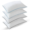 Flanhorest Bed Pillows For Sleeping - Pillows Standard Size Set Of 4 Cooling Luxury Hotel Quality Pillow With Premium Plush Soft