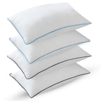 Flanhorest Bed Pillows For Sleeping - Pillows Standard Size Set Of 4 Cooling Luxury Hotel Quality Pillow With Premium Plush Soft