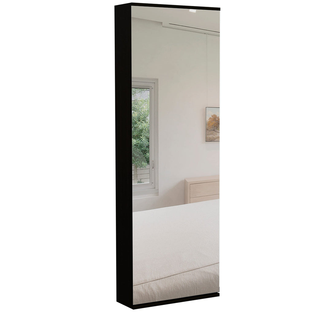 Teller 2 Piece Bedroom Set, Armoire + Shoe Rack, Black
