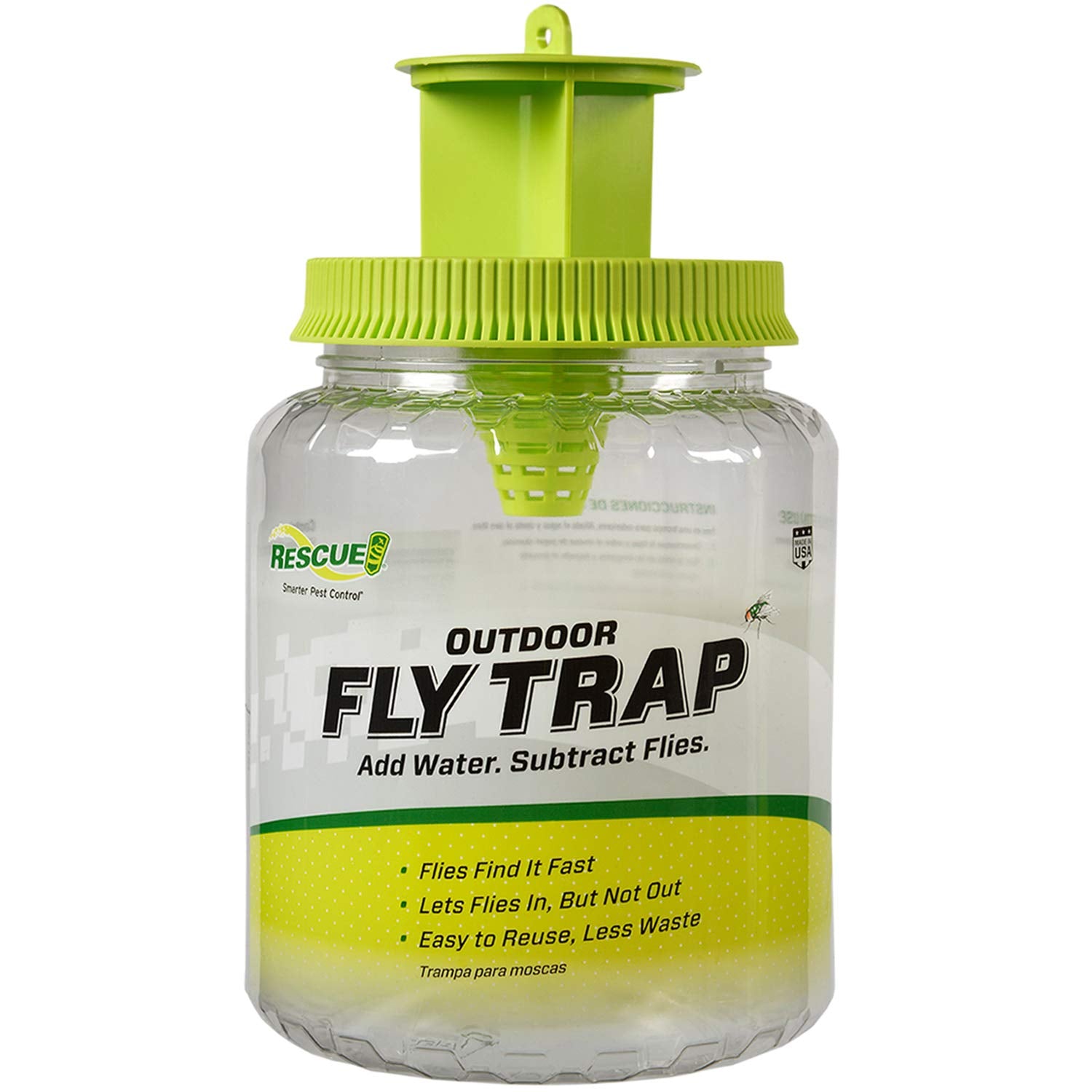 Rescue! Outdoor Fly Trap - Reusable