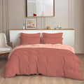Decomizer Plain Solid Glace Cotton King Size Duvet Cover Ii Razai Ii Quilt Cover For Double Bed With Zipper Closure  Soild Cher