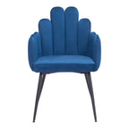 Zuo Noosa Dining Chair Navy Blue