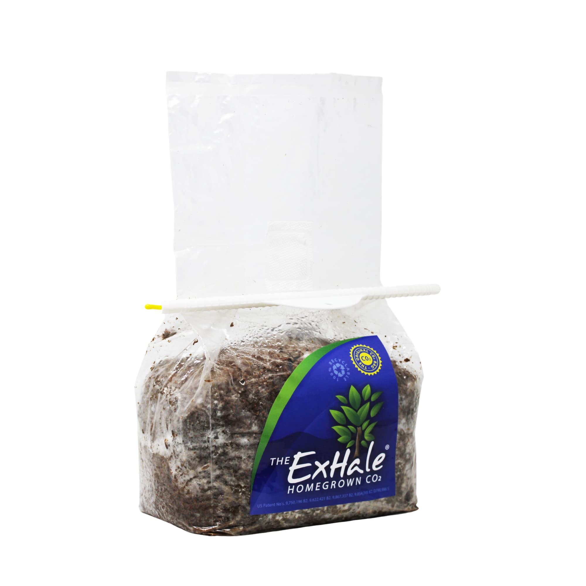 Exhale Homegrown Co2 Original - Co2 Bag For Indoor Grow Rooms & Tents - Great For Indoor Grow Rooms - Co2 For Grow Tents - 4 Lbs