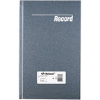 Rediform NATIONAL Granite Series Record Book, 12.25x7.25", 300 Pages, Patina Blue, Model 56031, Paper Material