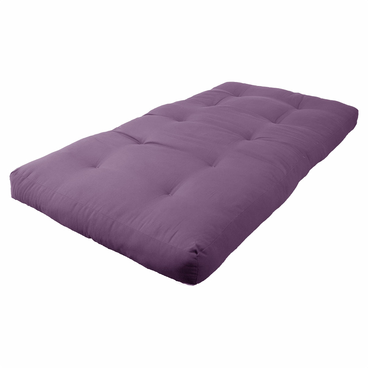 Blazing Needles Renewal 6&quot; Twill Futon Mattress, Twin, Grape