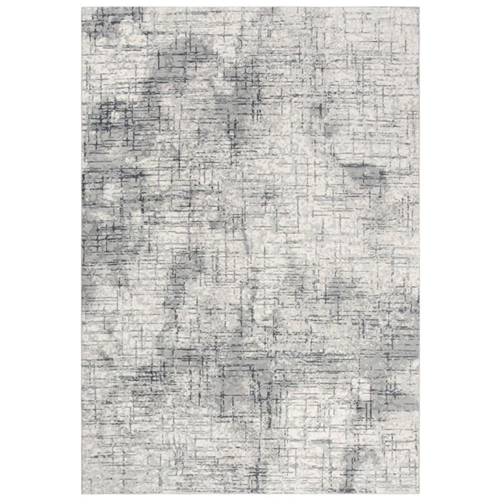 Rizzy Home Alora Decor Glamour 8'6" X 11'10" Cream/Gray/Rust/Blue Power-Loomed Area Rug