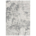 Alora Decor Glamour 3'11" X 5'6" Cream/Gray/Rust/Blue Power-Loomed Area Rug