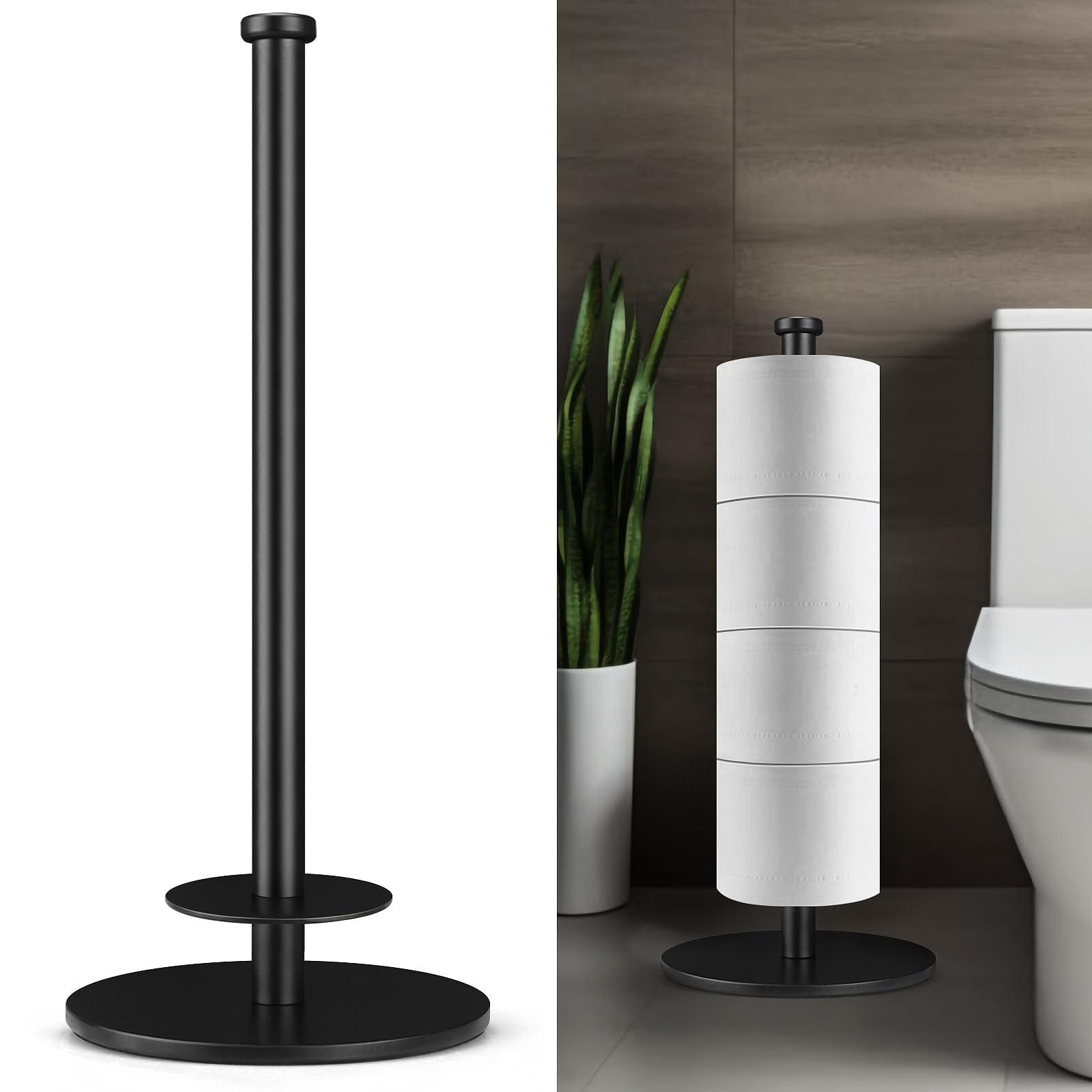 Toilet Paper Holder Stand, Toilet Paper Roll Holder, Toilet Paper Storage Stand, ToiletPaperHolder Free Standing, Tp Holder Stan