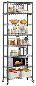 Golpart Shelves Storage Shelf Wire Closet Bathroom Organizers Metal Pantry