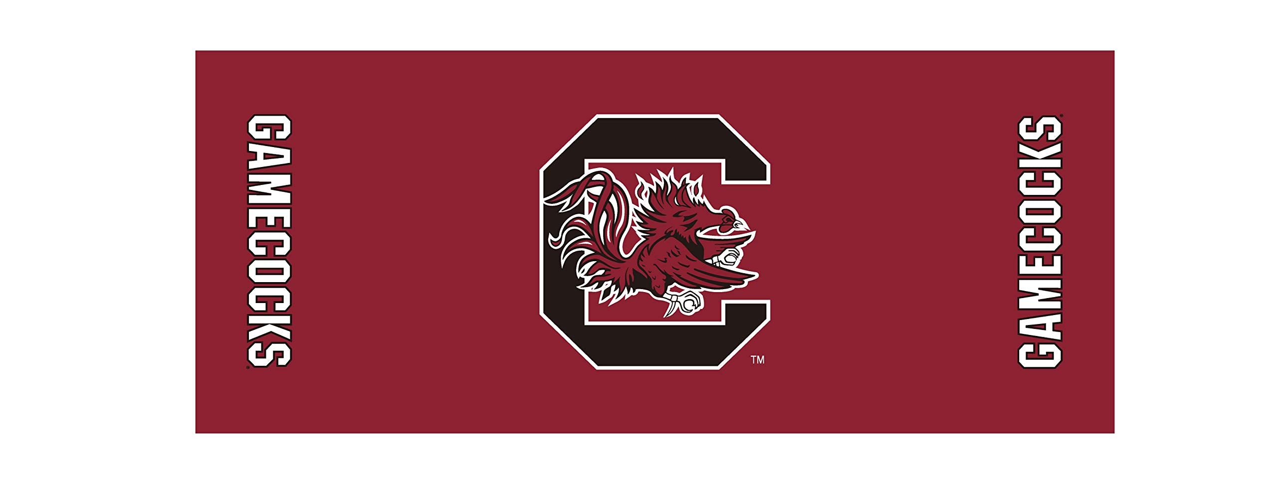Collegiate Kwik-Covers Rectangle Plastic Table Covers, Bundle Of 2 (University Of South Carolina, 6')