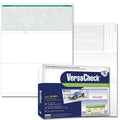 Versacheck Secure Checks - 250 Blank Business Voucher Checks - Green Classic - 250 Sheets Form #1000 - Check On Top