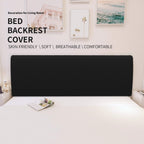 Easy-Going Stretch Bed Headboard Slipcover, Small Square Jacquard Furniture Cover, Dustproof Protector Cover For Bedroom Decor (