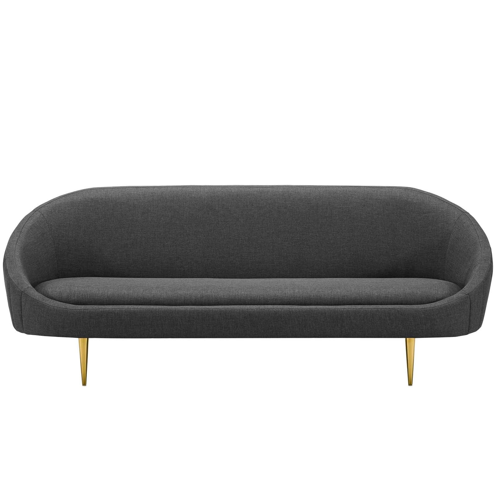 Modway Sublime Channel Tufted Curve Back Sofa - Thumbnail 3