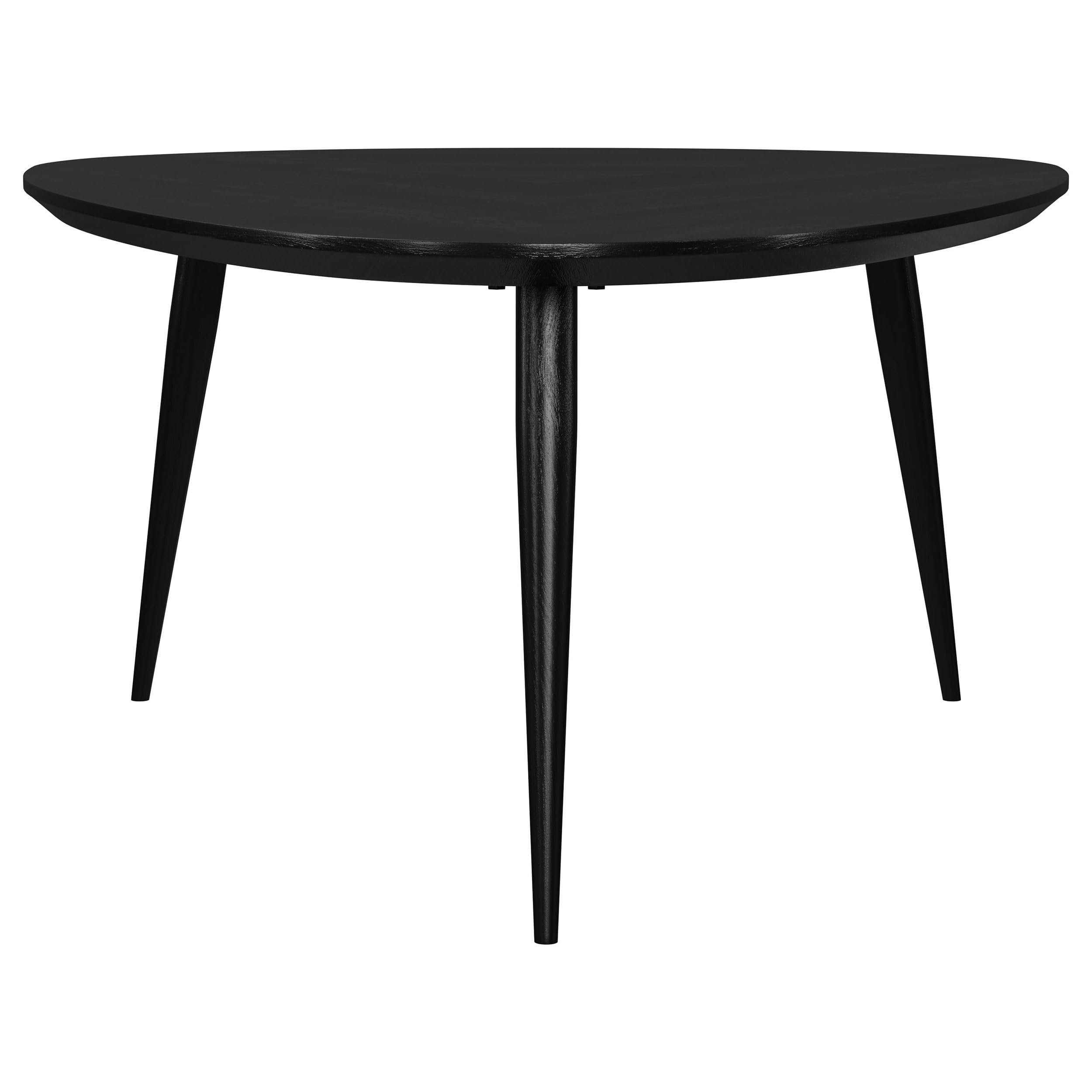 Coaster Home Furnishings Odessa Triangular Solid Wood Coffee Table Black