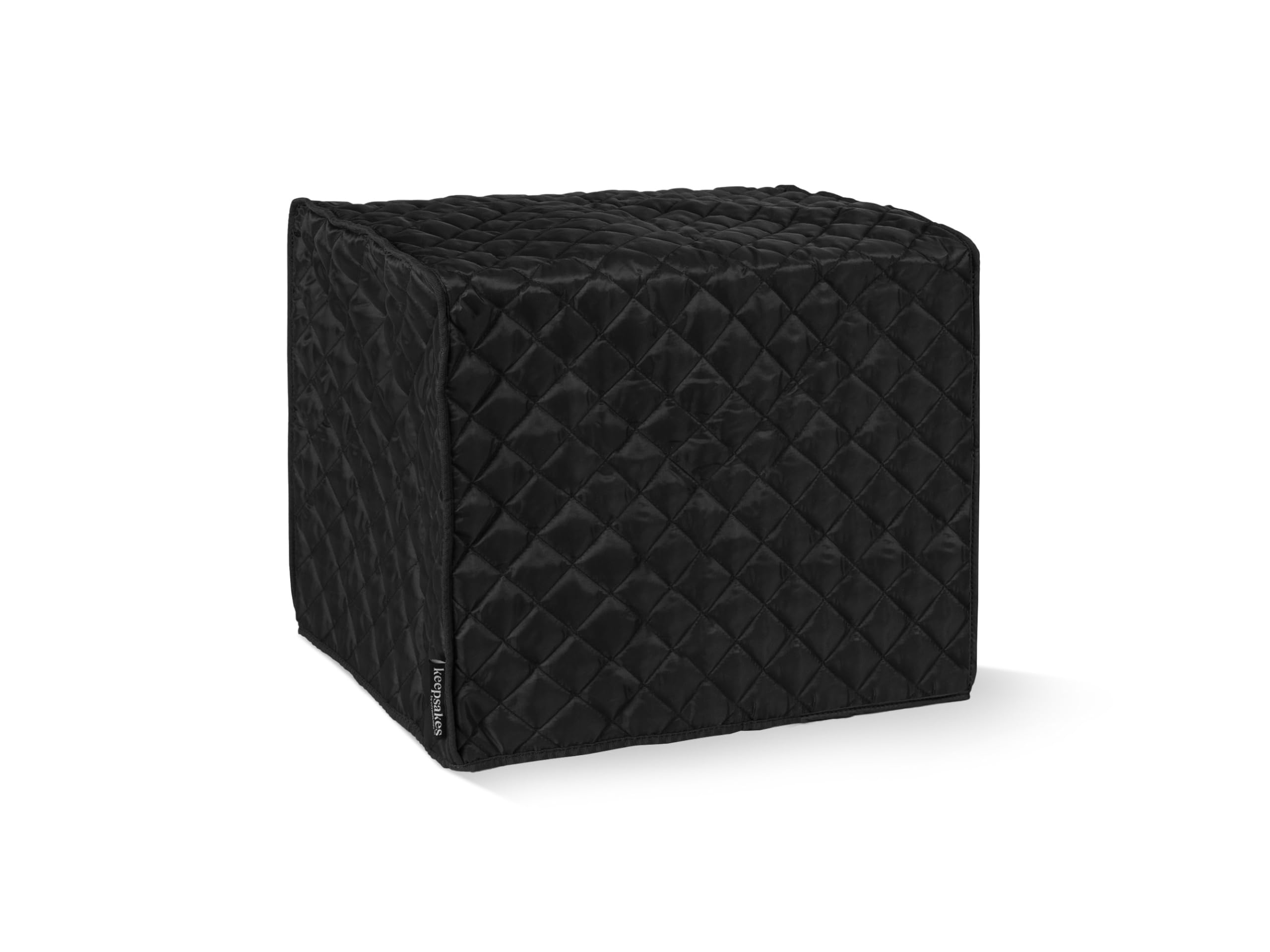 Covermates Keepsakes - Rectangular Appliance Cover - Dust Protection - Stain Resistant - Washable - Appliance Cover, Black