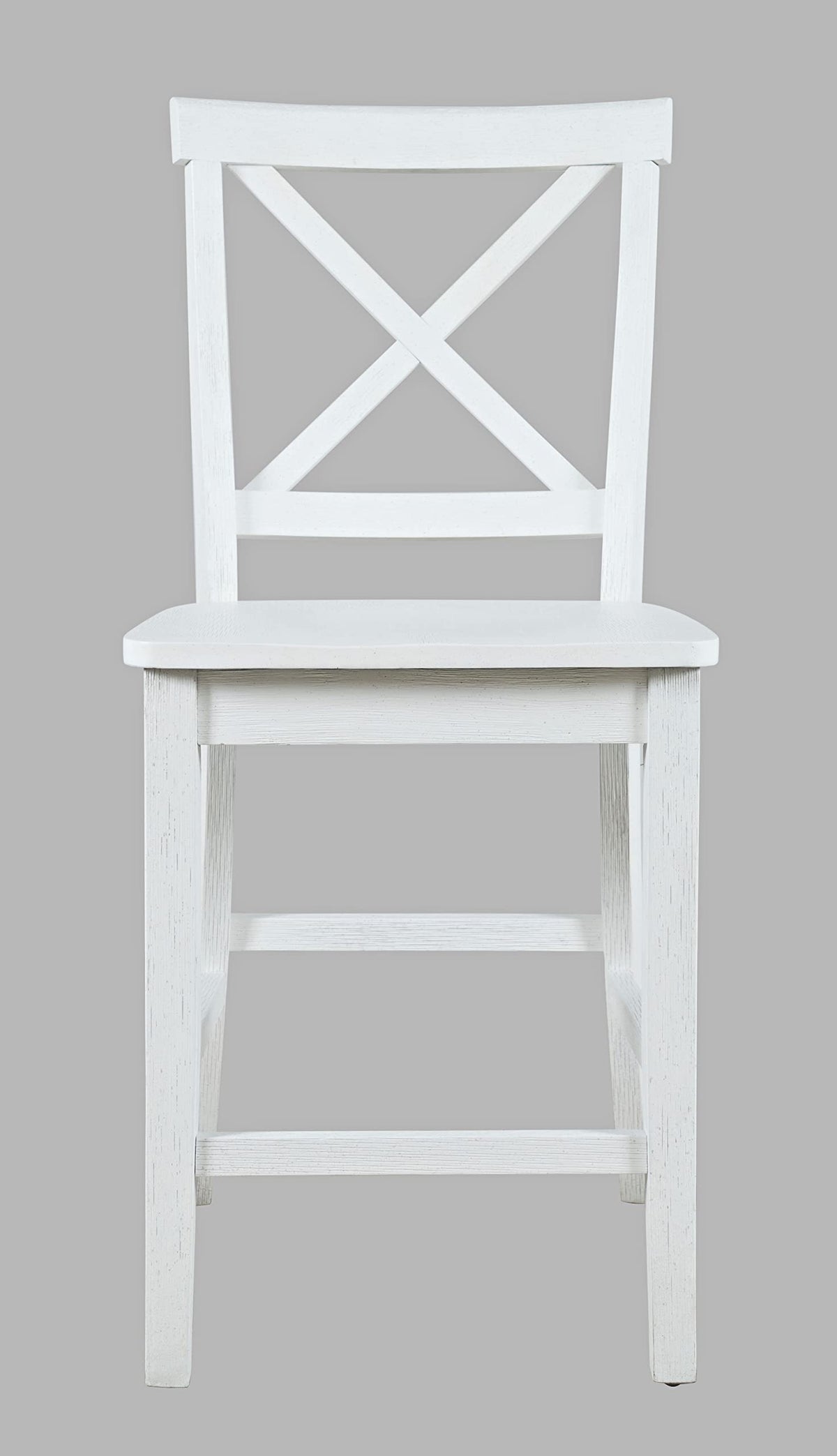 Jofran Inc. Eastern Tides X-Back Coastal Counter Barstool (Set of 2)