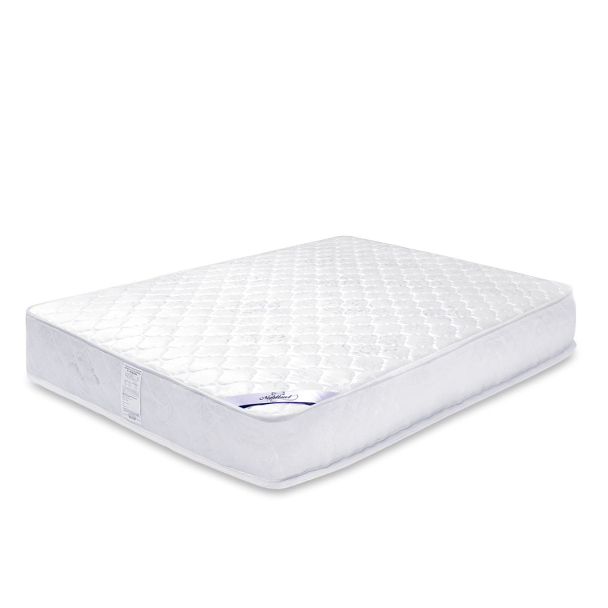 Furinno Nightland Luxurious Pocket Coil Mattress, Full/10&quot;, White