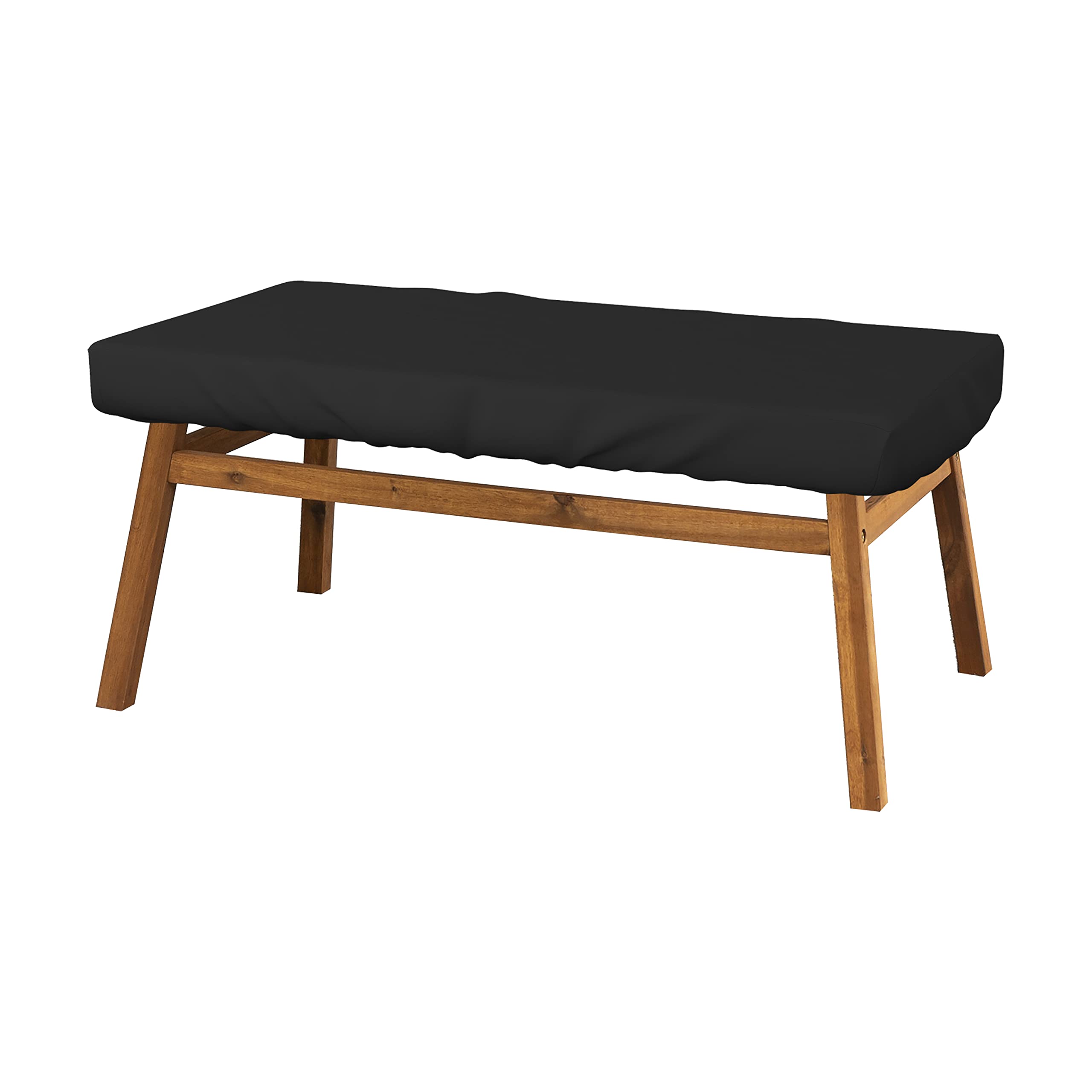 Covers & All Rectangle Table Top Cover, 12 Oz Waterproof Uv & Weather Resistant Patio Table Cover, Outdoor Table Cover For Patio Furniture (80' L X 40' W X 5' H, Black)
