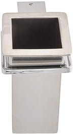 Gedy 3810-01-13 Kansas Wall Mounted Stainless Steel Tooth Brush Holder, 0.79' L X 2.64' W, Chrome