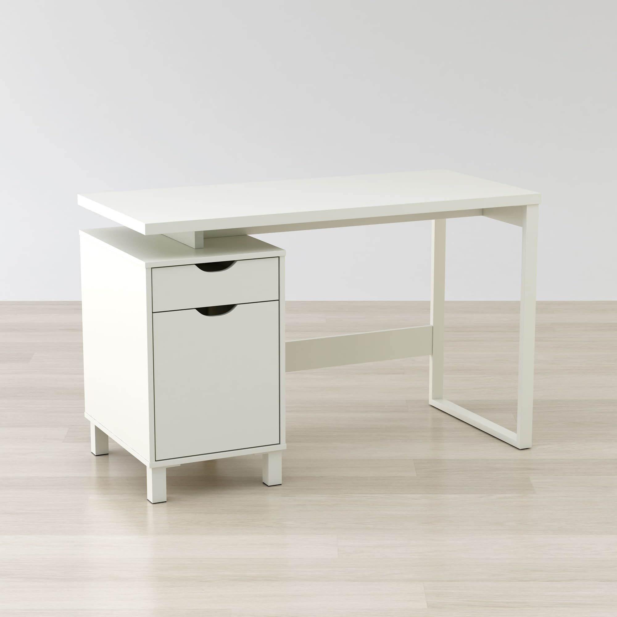 Anderson Teak Haslev 47" Writing Desk, Small, White