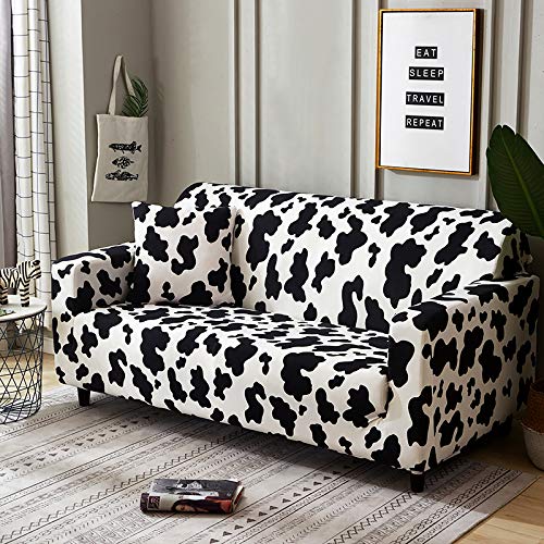 Hoobuy Printed Sofa Cover Stretch Couch Covers Patterned Sofas Seater Slipcovers For 4 Cushion Couch Set (Bd, 4 Seater/Large 3 S